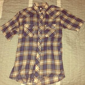 Vintage Wrangler Westernwear Shirt Mens Lg